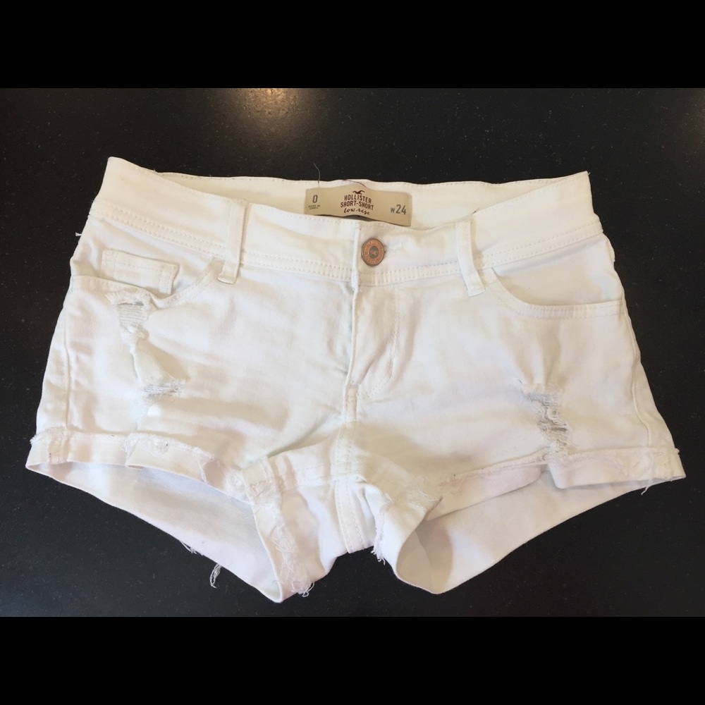 Hollister jean shorts